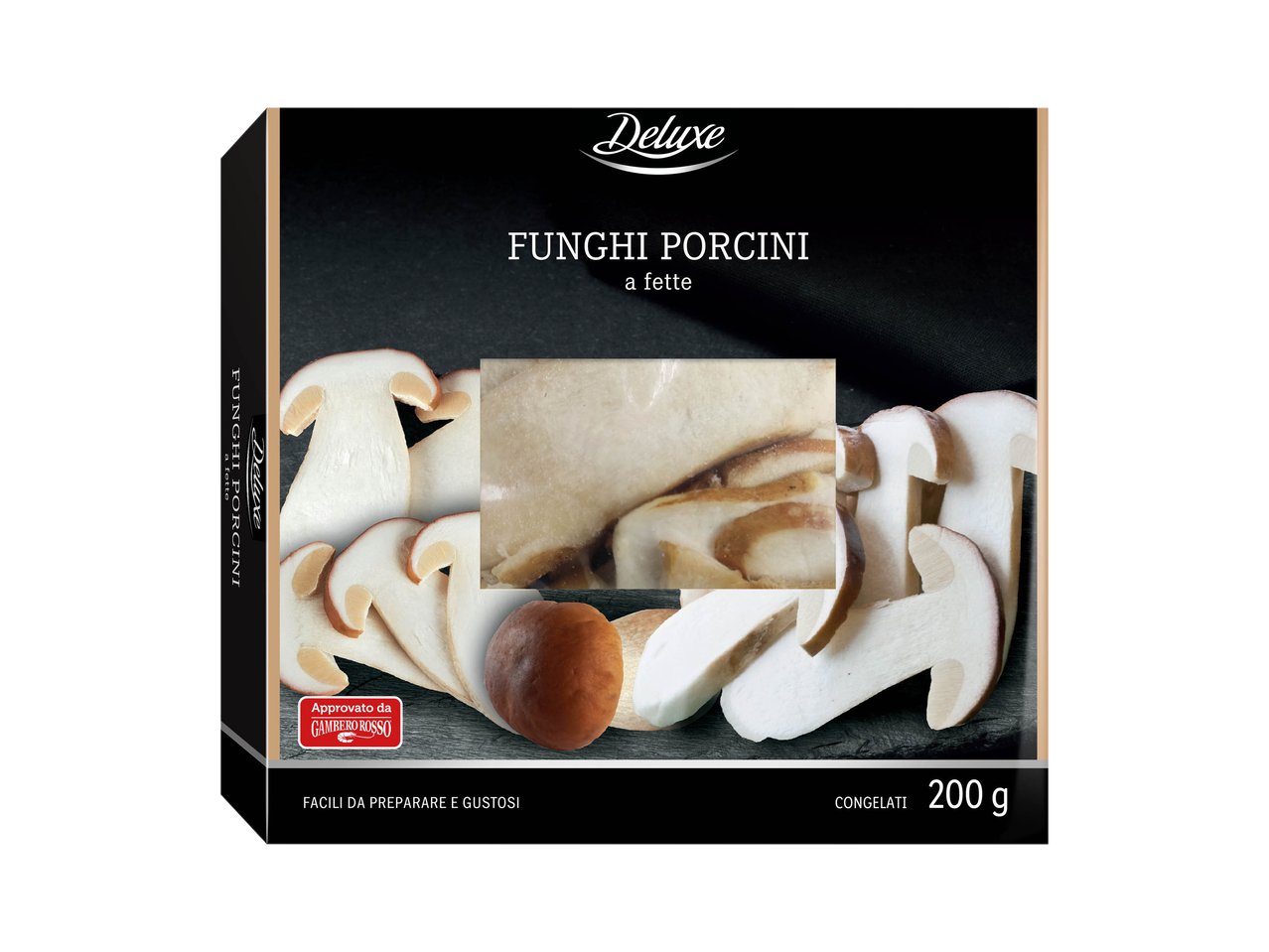 Funghi porcini a fette