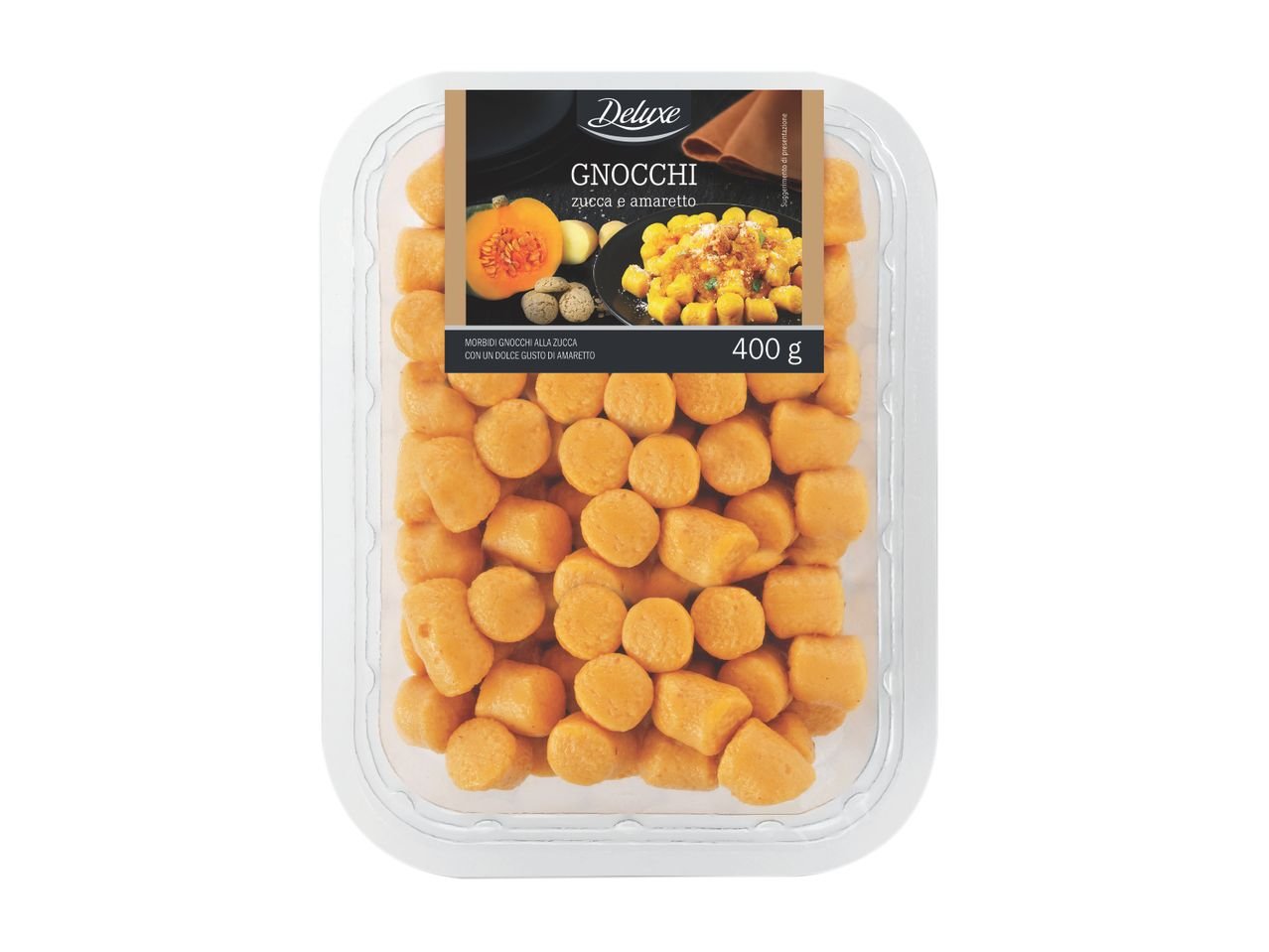 Gnocchi con zucca e amaretti