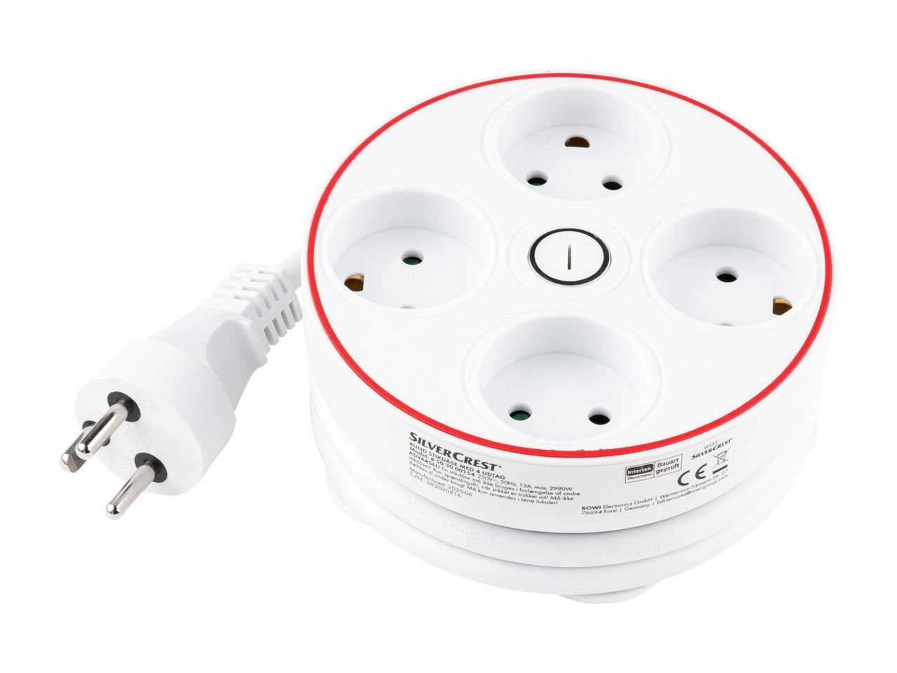 Presa multipla con prolunga