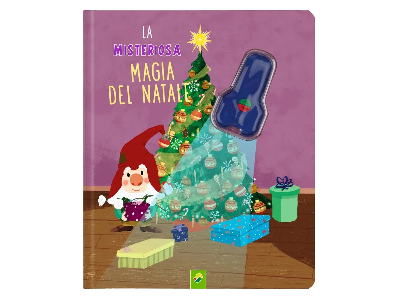 Libro per bambini con torcia