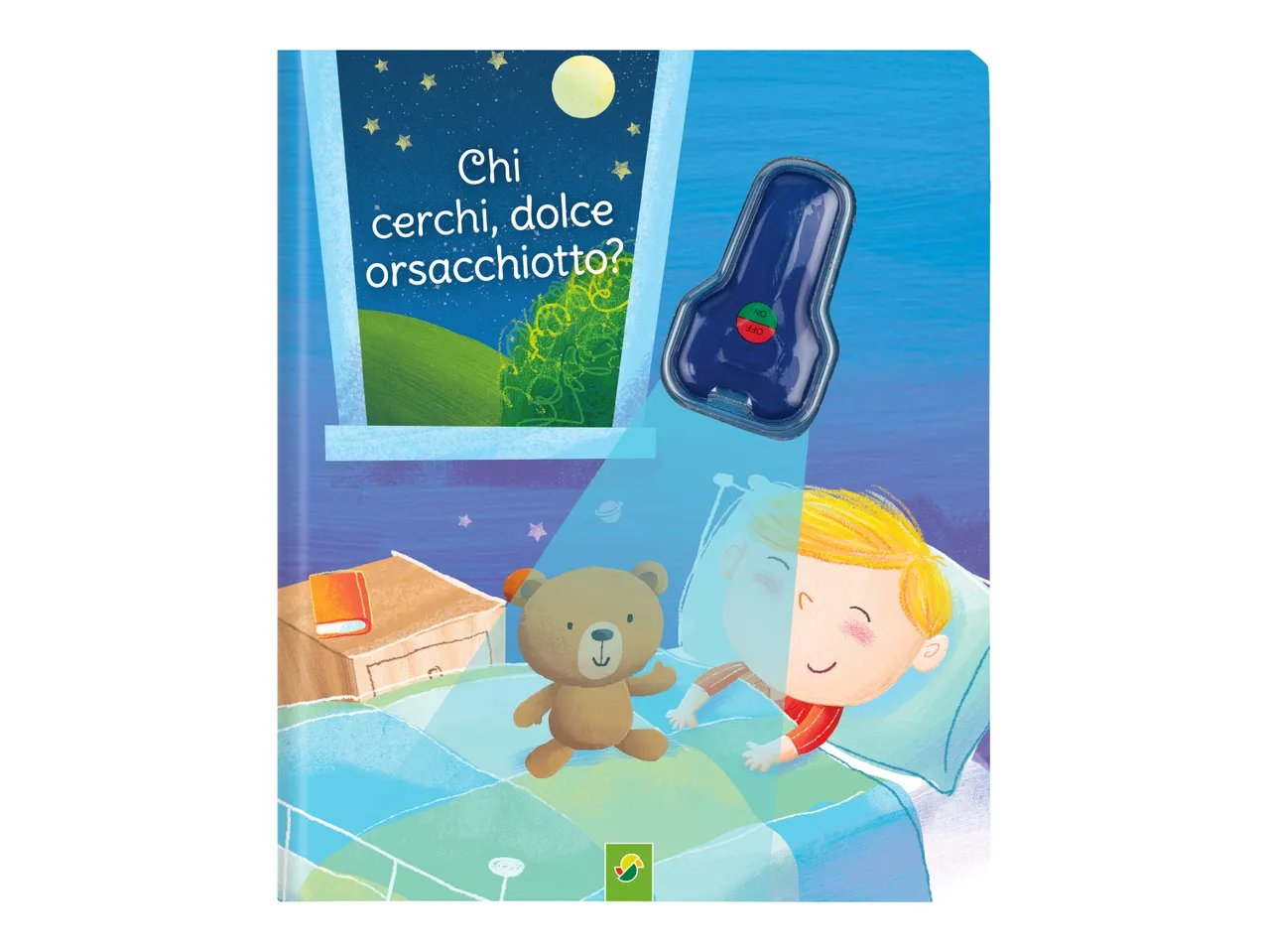 Libro per bambini con torcia