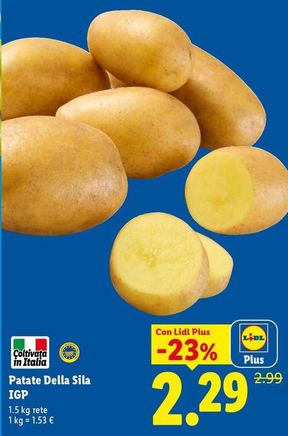 Patate della Sila IGP