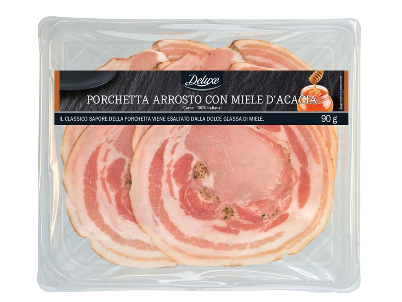 Porchetta arrosto con miele d’acacia