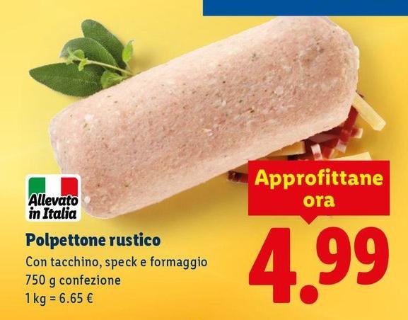 Polpettone Rustico
