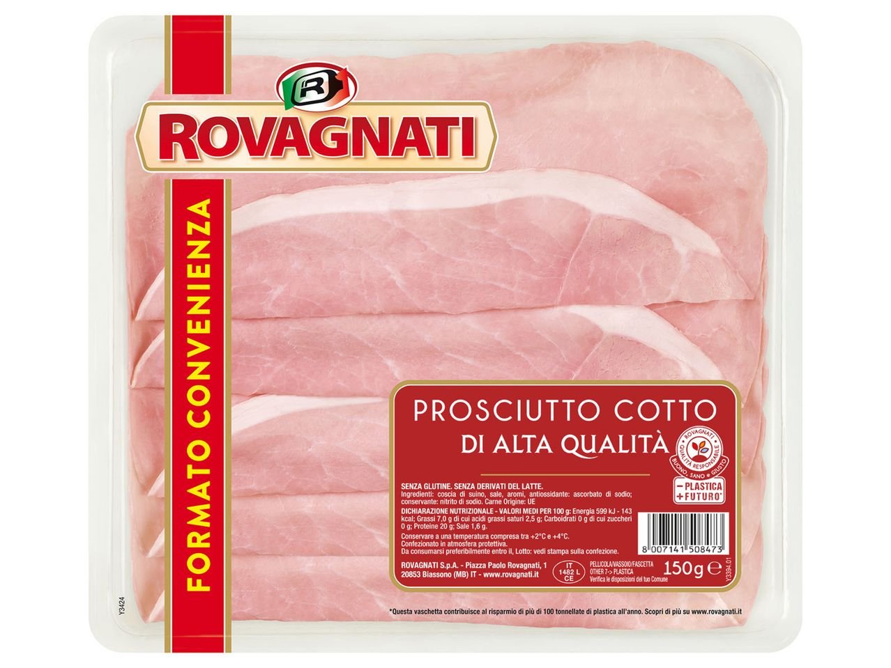 Prosciutto cotto di alta qualità