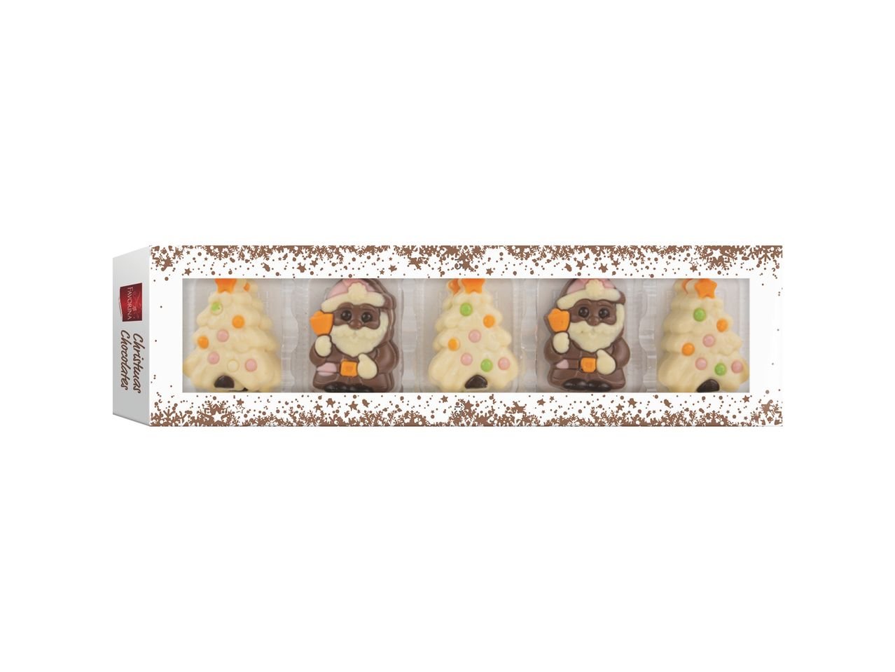 Figure natalizie di cioccolato