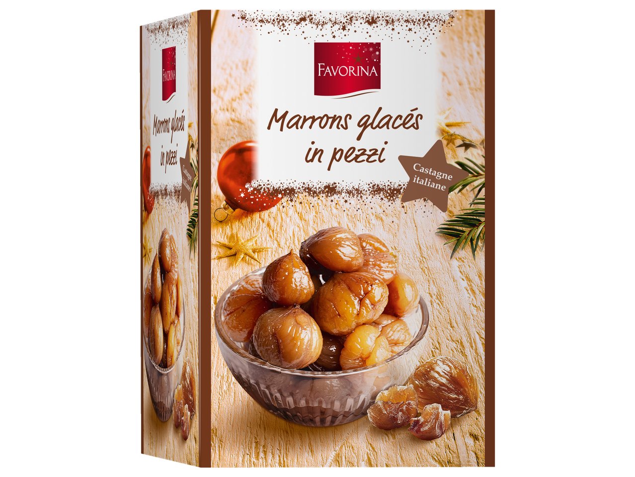 Marrons glacés in pezzi