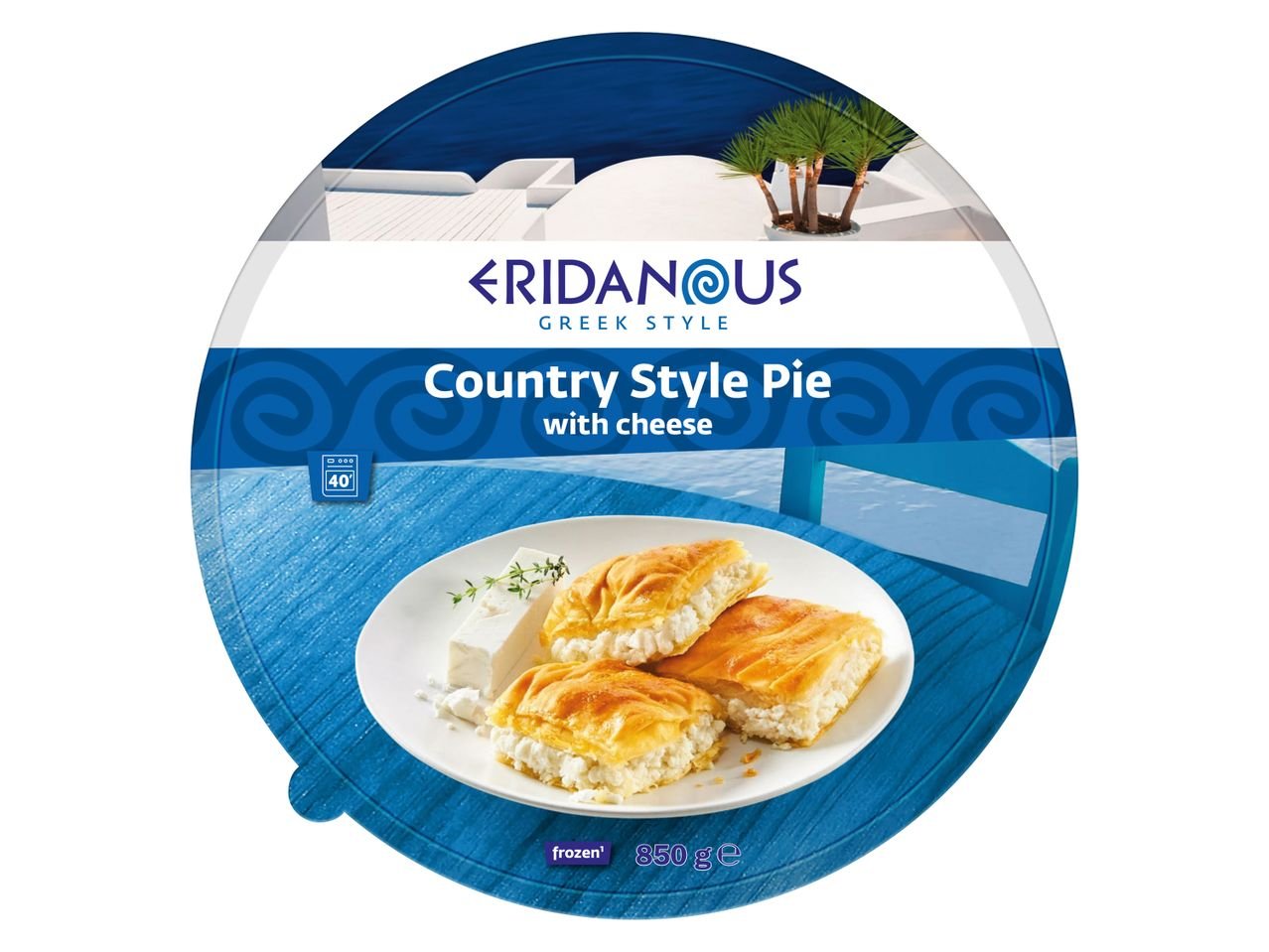 Pita ripiena di formaggio di Ipiros