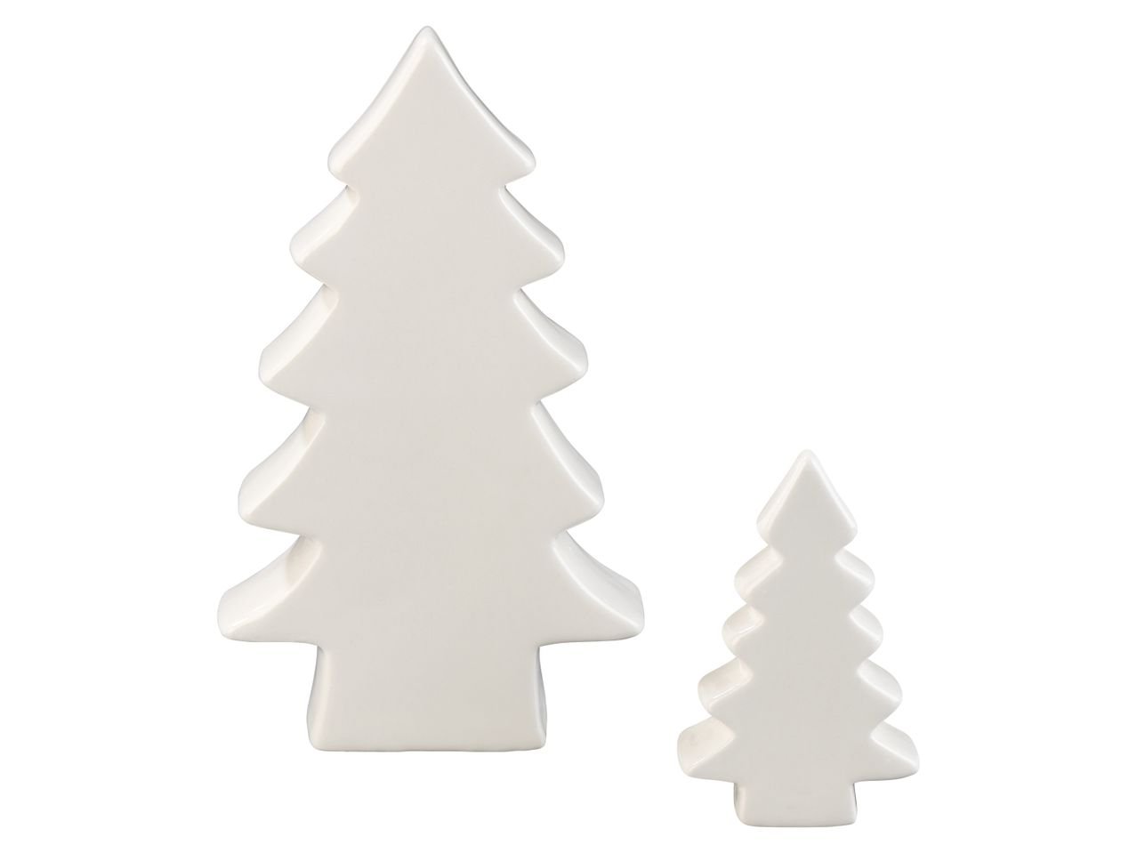 Decorazioni natalizie in porcellana