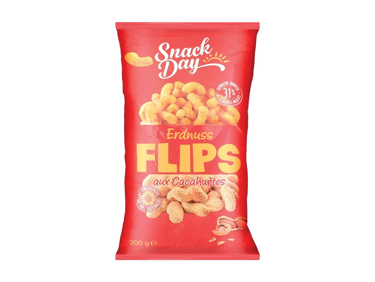 Cornetti mais con arachidi