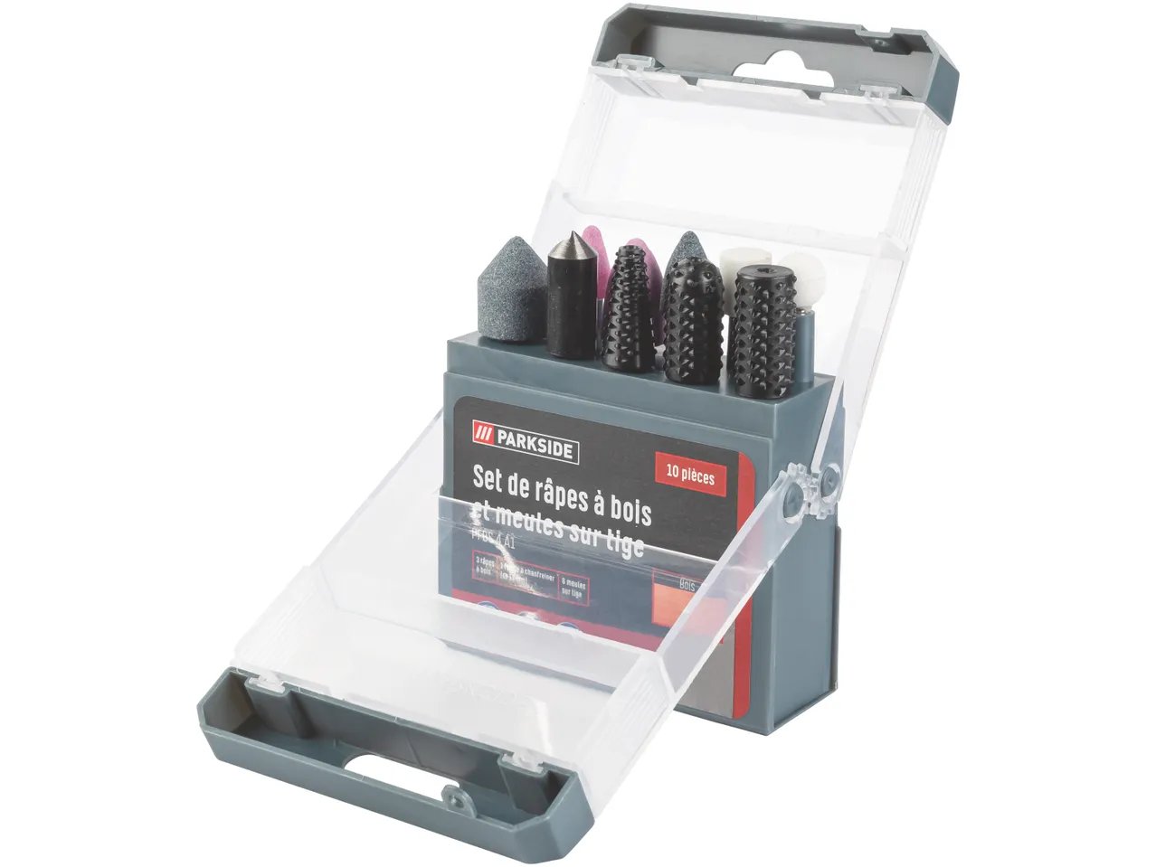 Set punte da trapano o set raspe e mole per legno