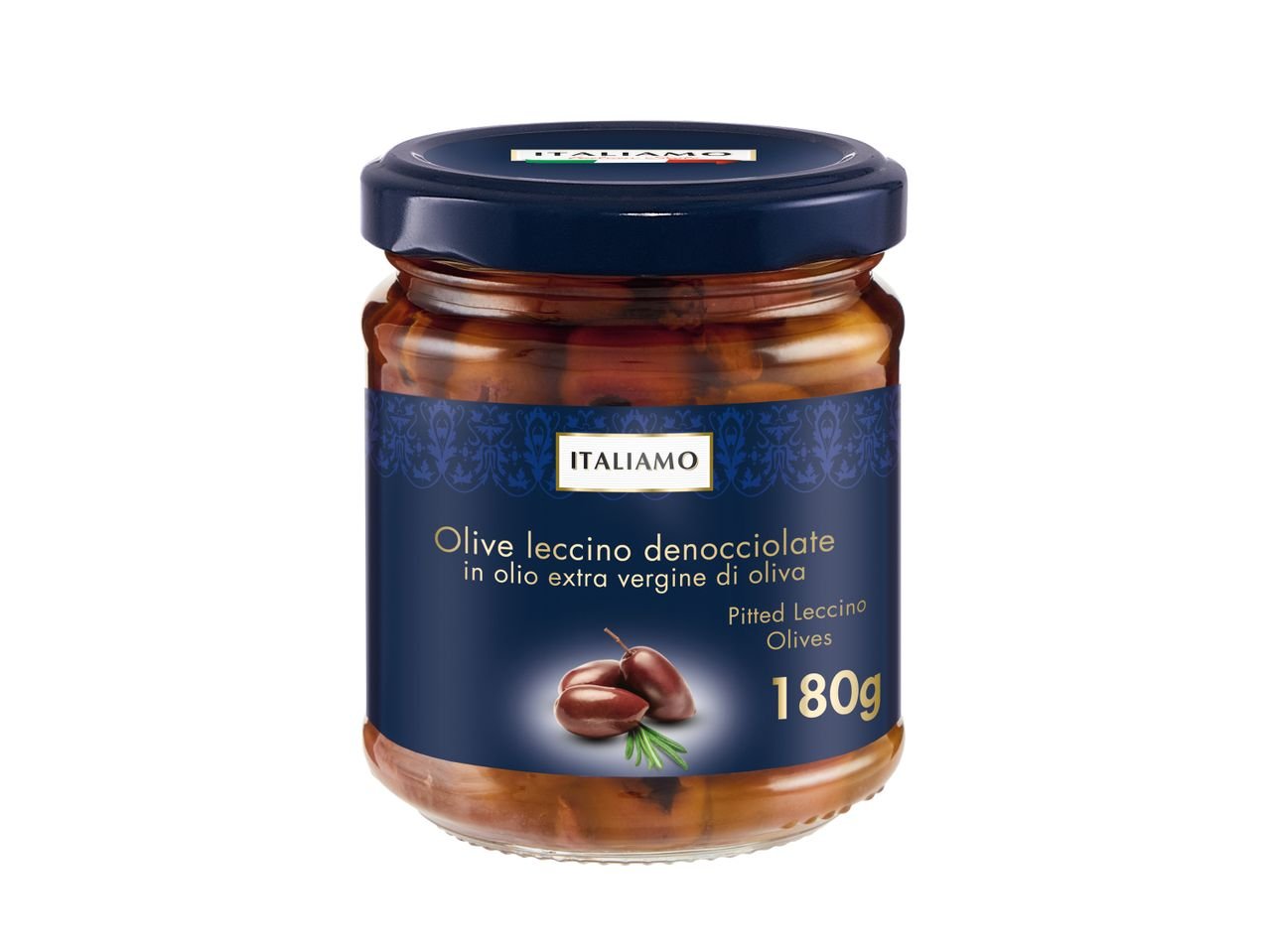 Olive Leccino denocciolate in olio extravergine di oliva