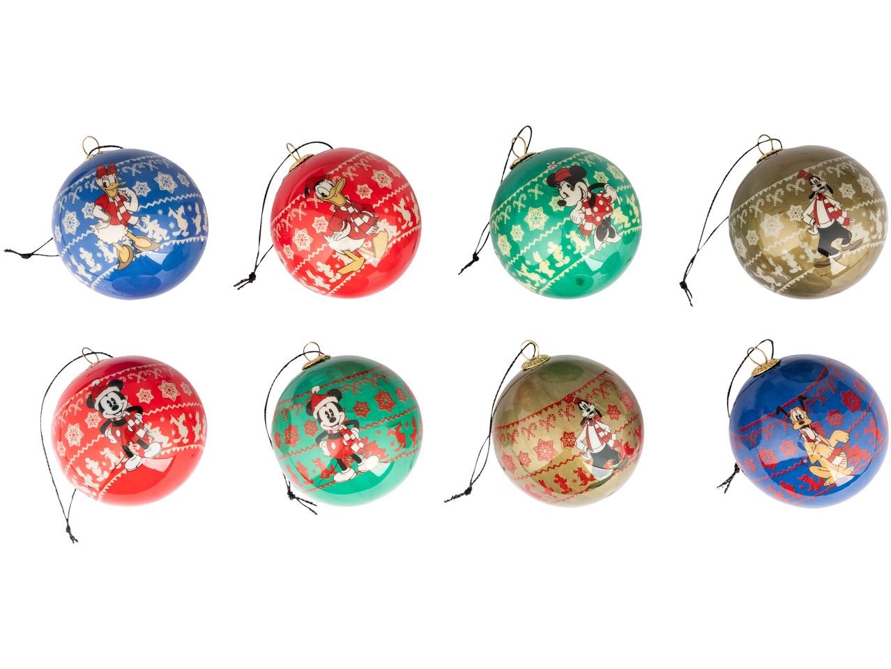 Set palline natalizie "Marvel, Frozen, Mickey Mouse"