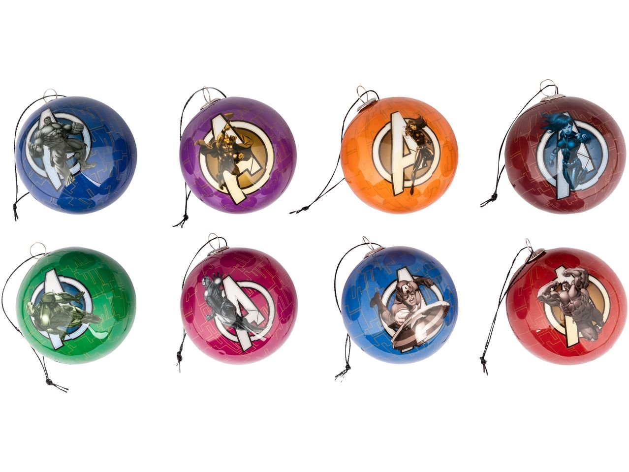 Set palline natalizie "Marvel, Frozen, Mickey Mouse"