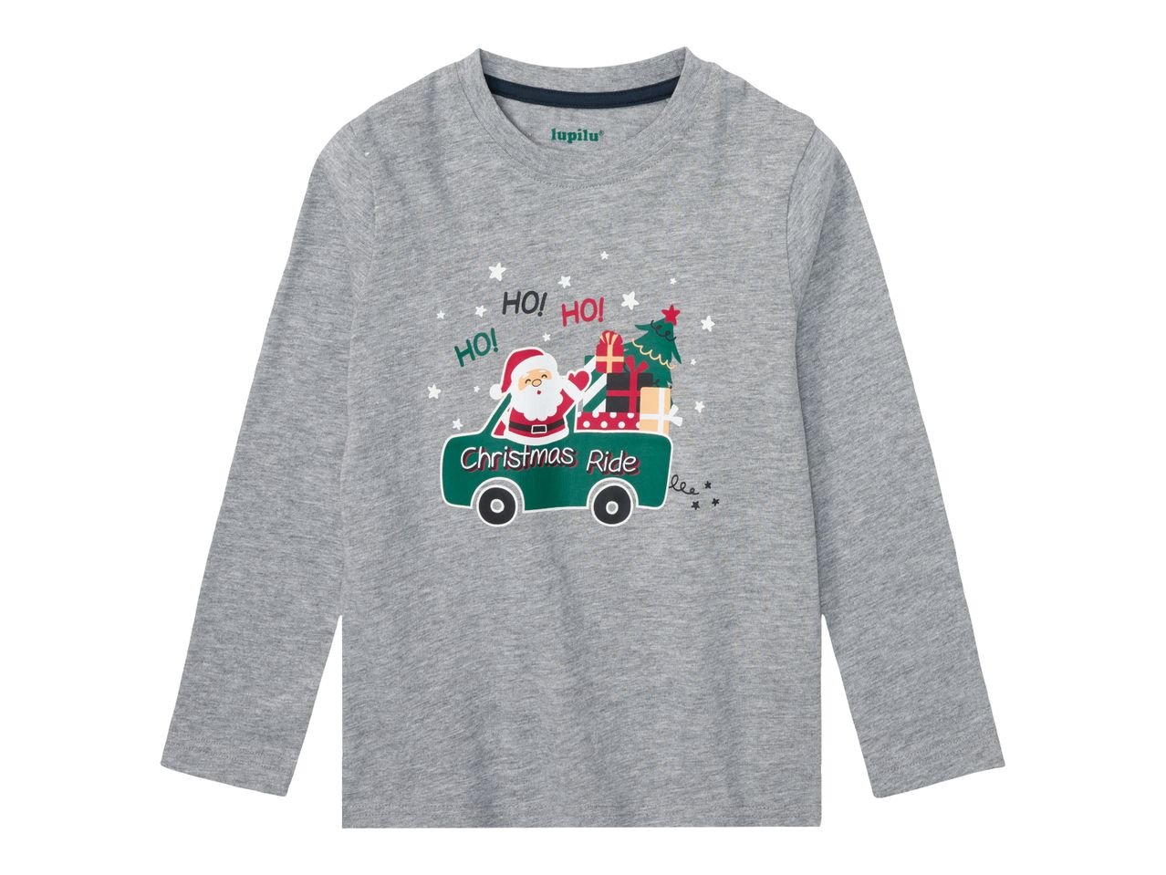 Maglia fluorescente a maniche lunghe da bambino