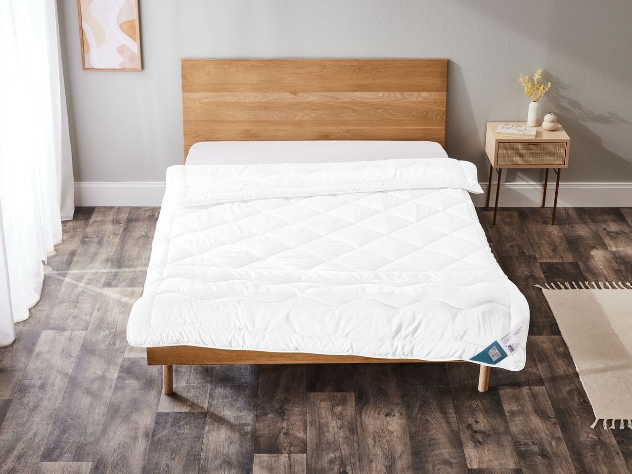 Trapunta termica matrimoniale a zone differenziate