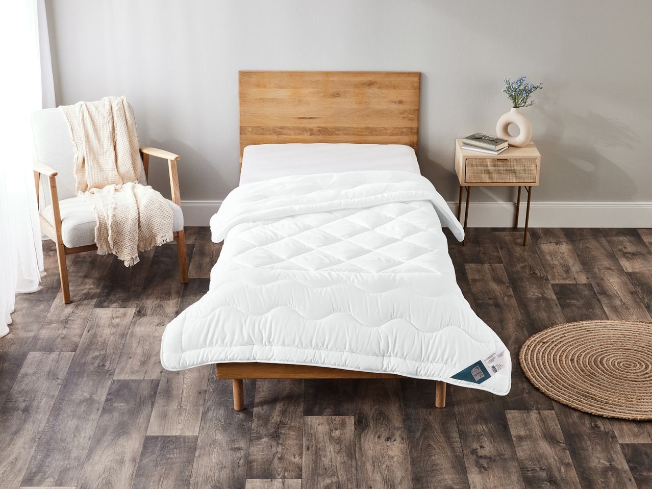 Trapunta termica singola a zone differenziate