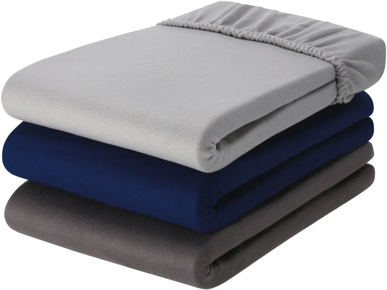 Lenzuolo con angoli matrimoniale in pile