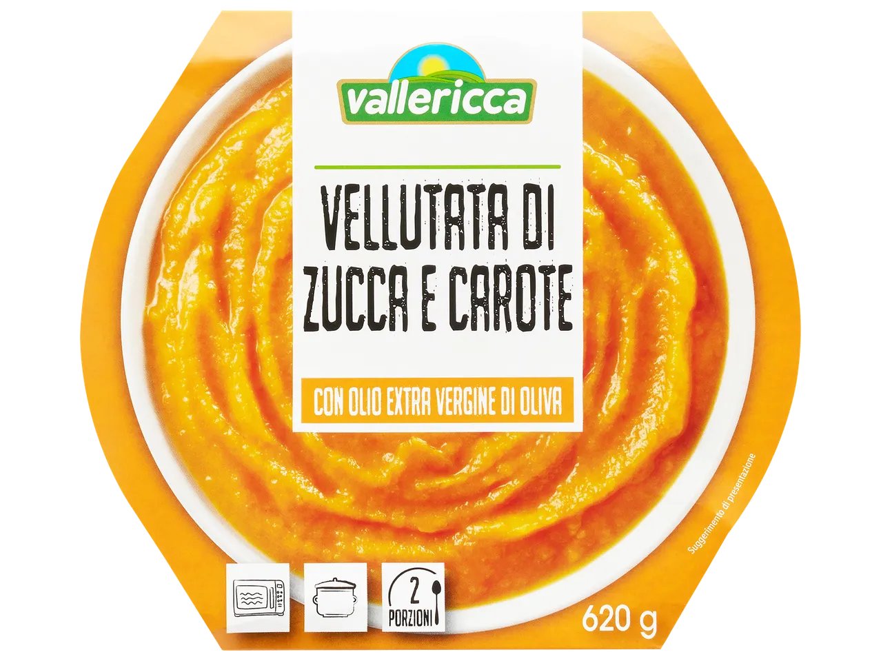 Vellutata di zucca e carote