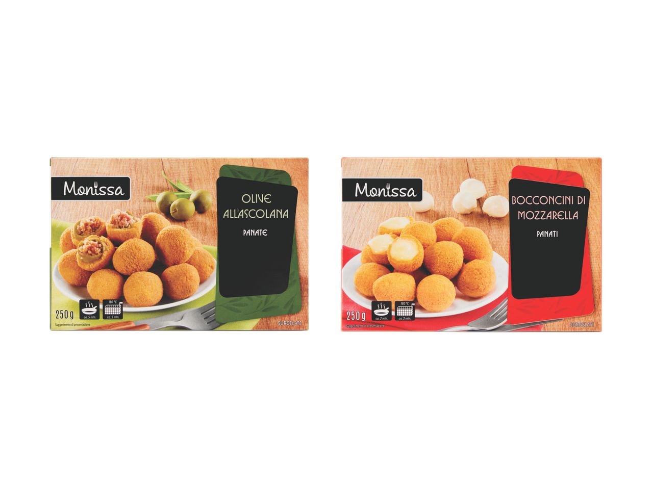 Olive all’ascolana o bocconcini di mozzarella