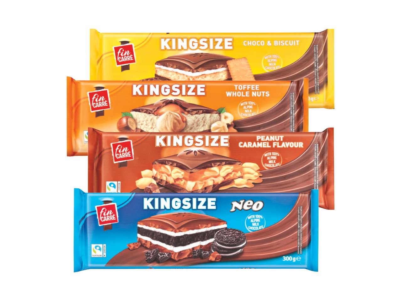 Tavolette di cioccolato Kingsize