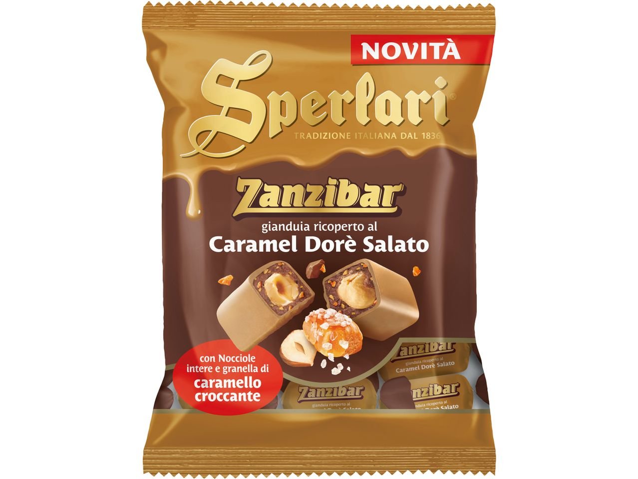 Zanzibar Torroncini Caramel Doré