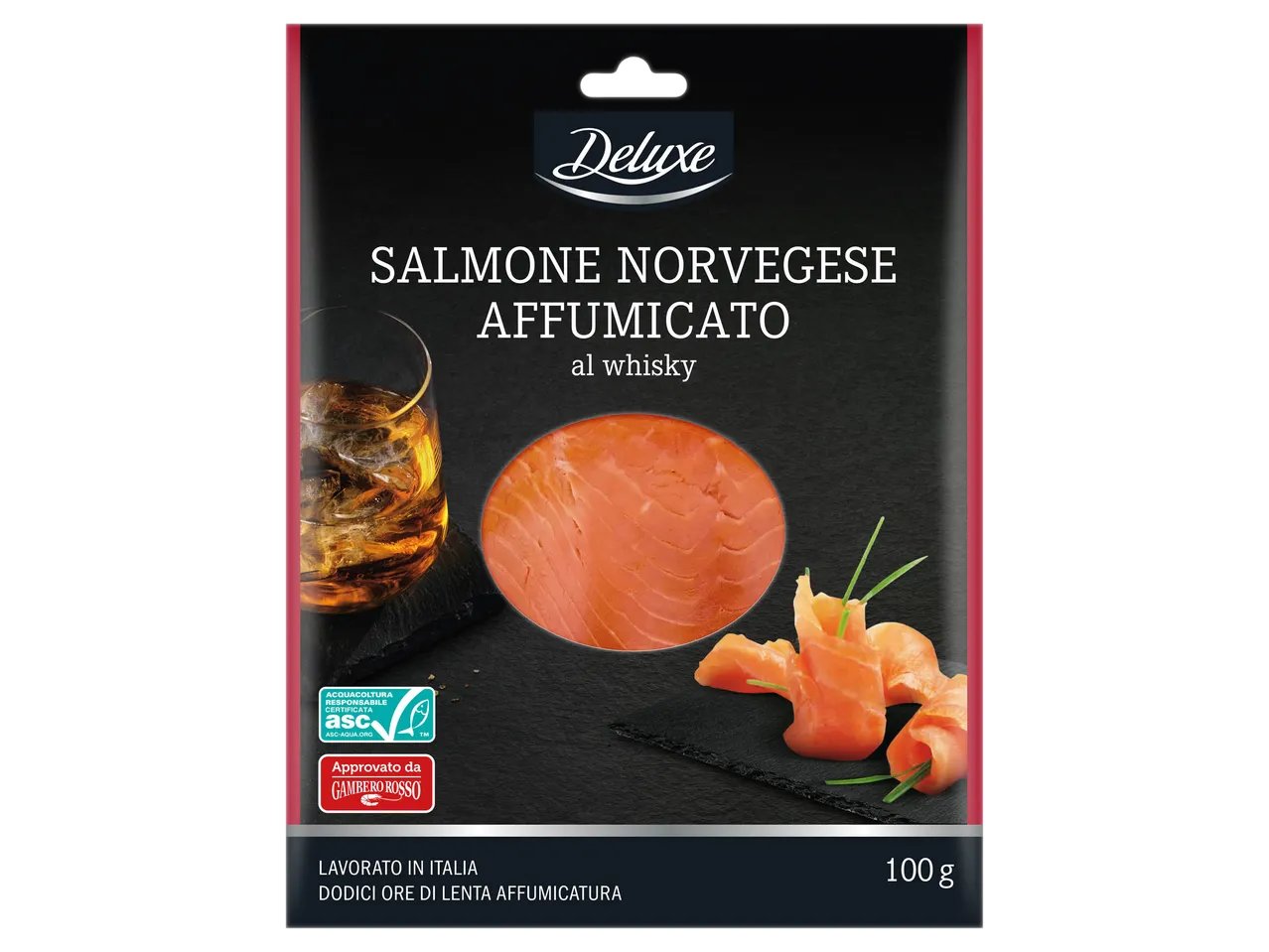 Salmone norvegese affumicato al whisky