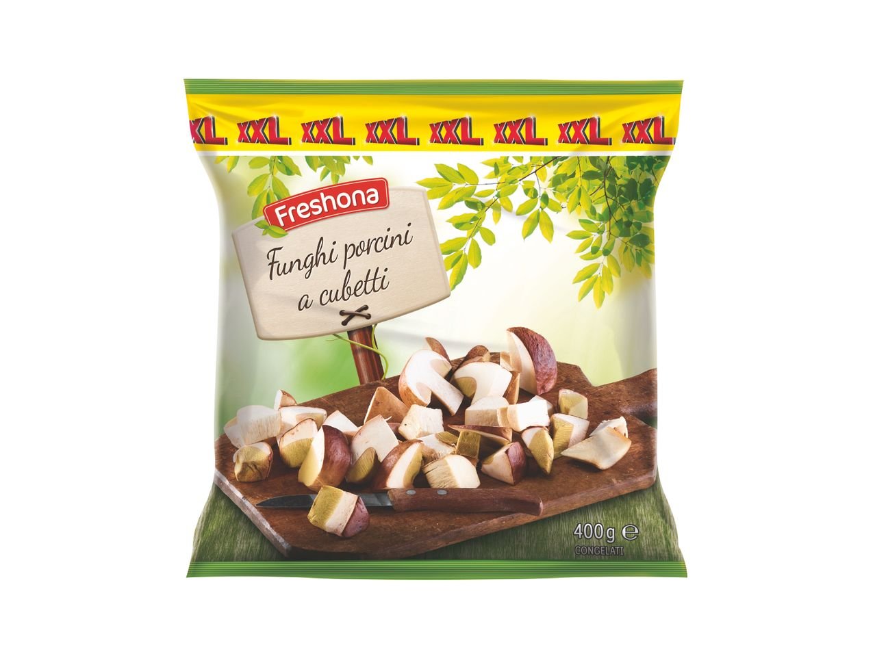 Funghi porcini a cubetti