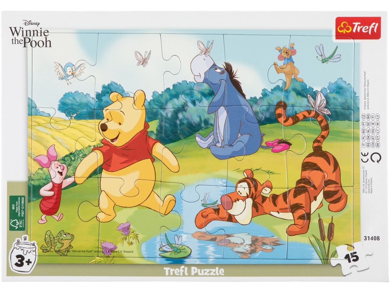 Puzzle per bambini "Avengers, Paw Patrol, Frozen, Peppa Pig, Disney Princess, Winnie the Pooh" "Trefl"