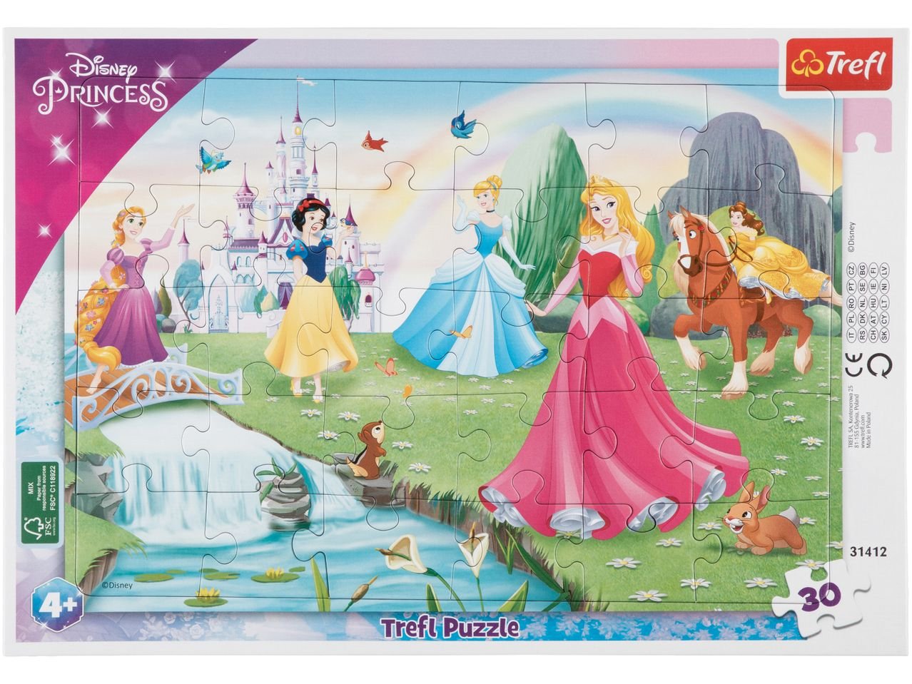 Puzzle per bambini "Avengers, Paw Patrol, Frozen, Peppa Pig, Disney Princess, Winnie the Pooh" "Trefl"