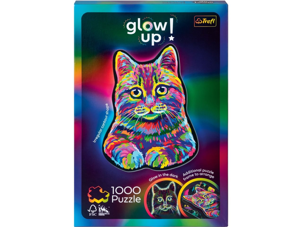 Puzzle fluorescente