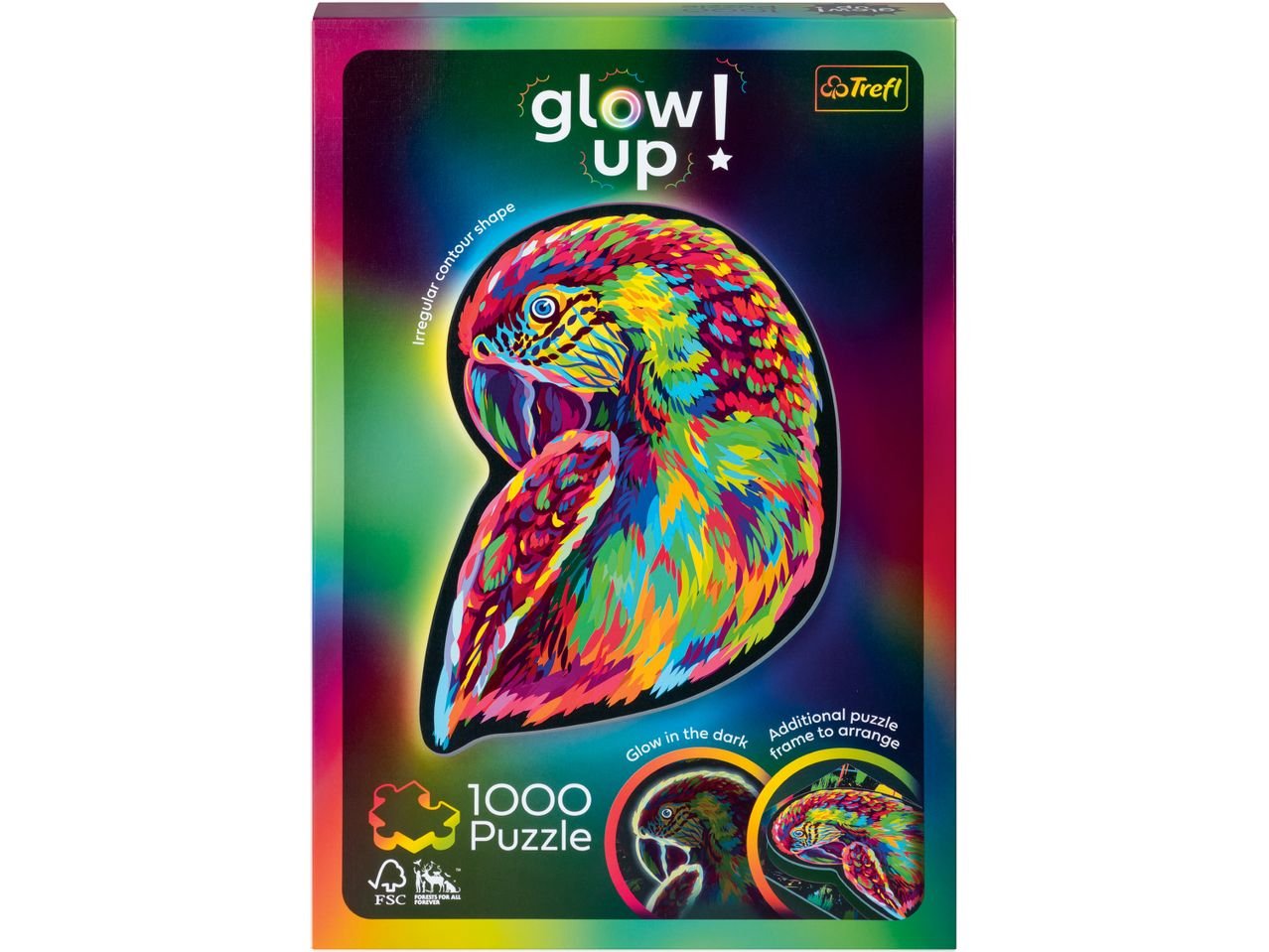 Puzzle fluorescente