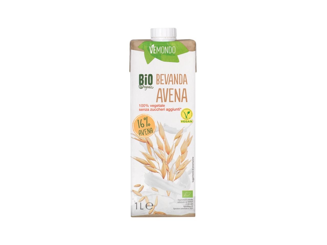 Bevanda bio all’Avena