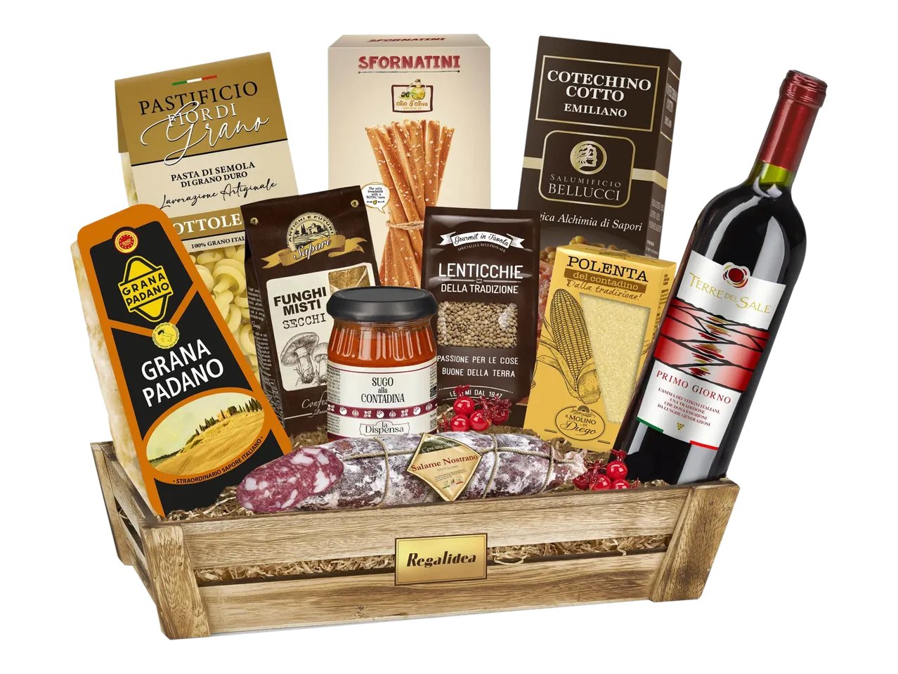 Cesto Natalizio salato Maxi