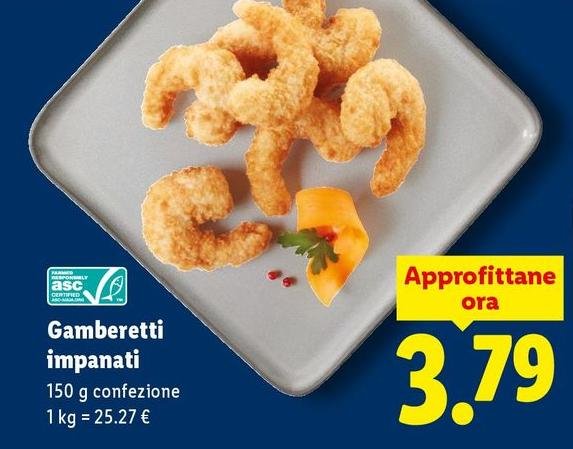 Gamberetti Impanati