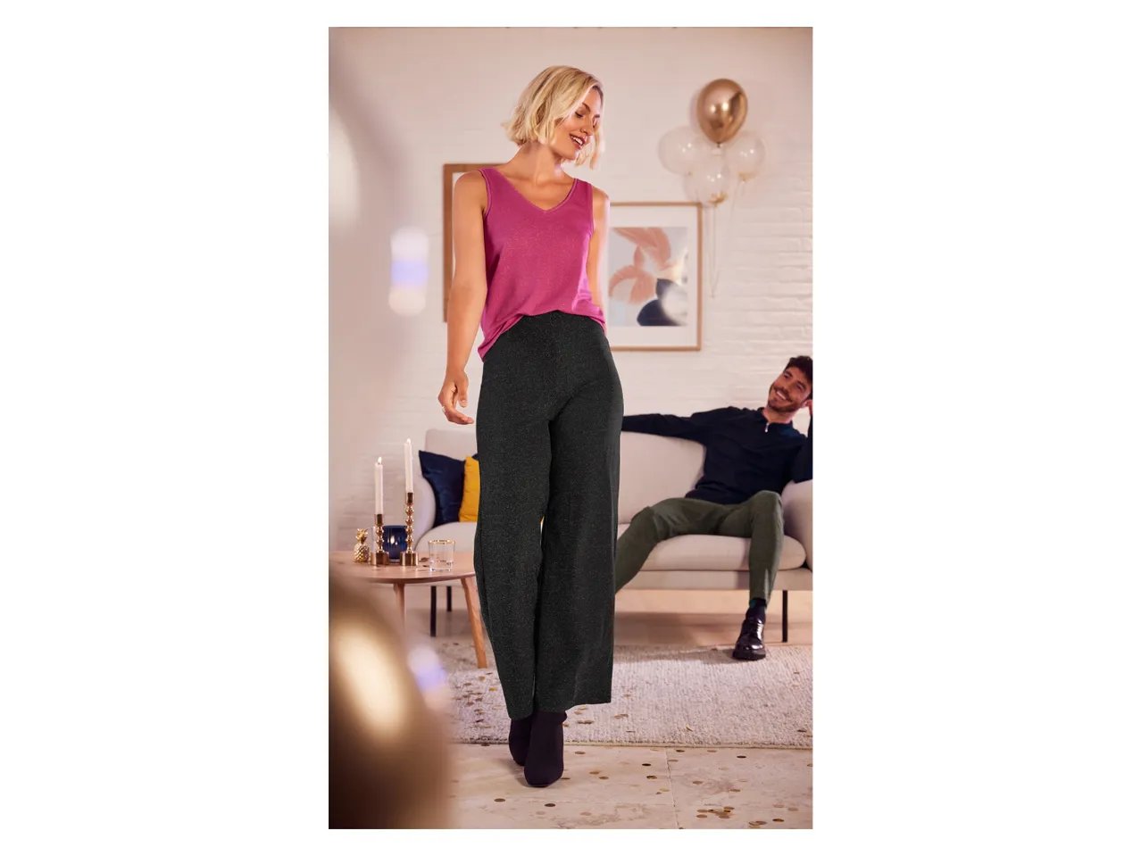 Pantaloni palazzo da donna