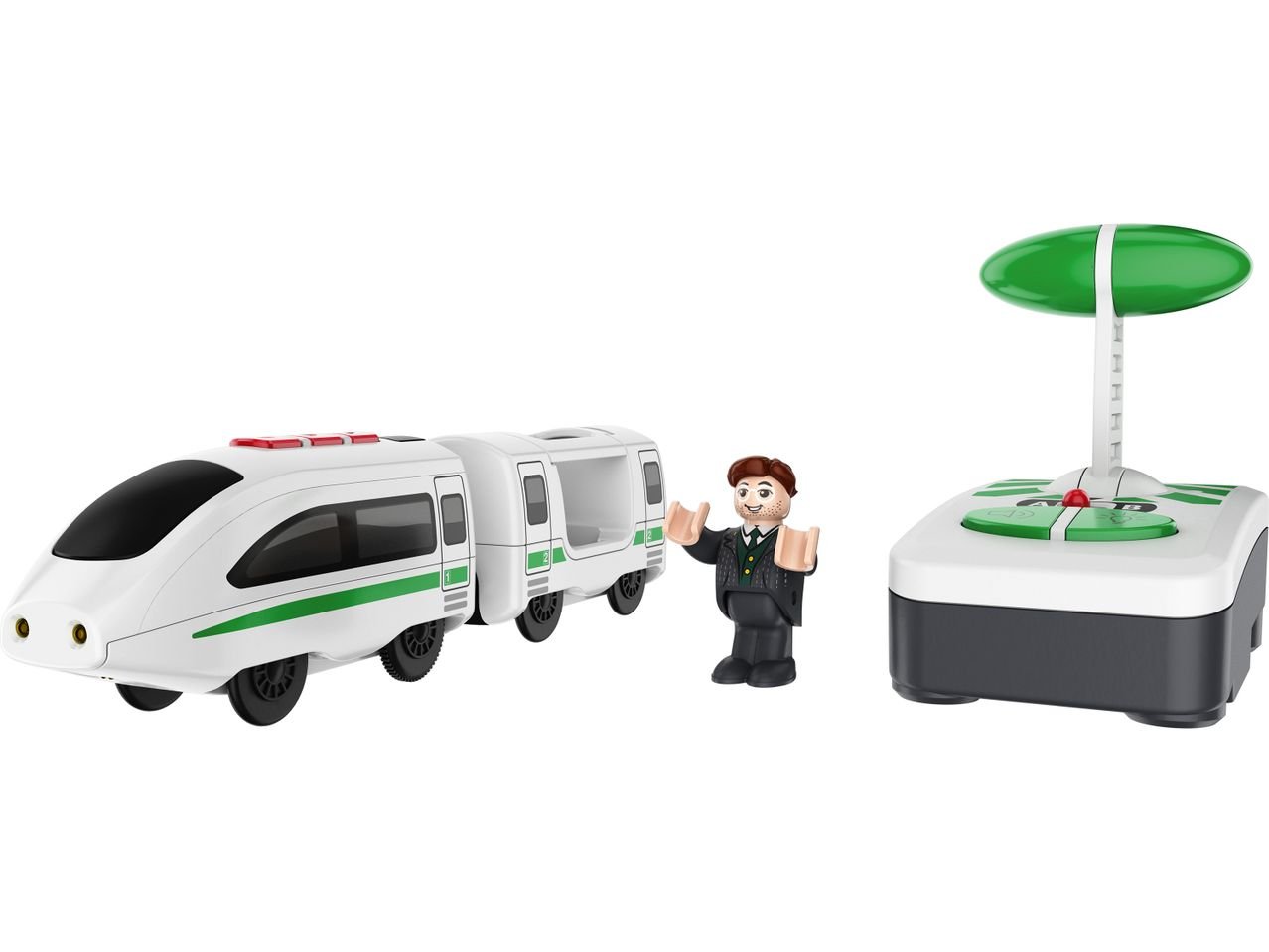 Veicolo telecomandato per gioco pista in legno