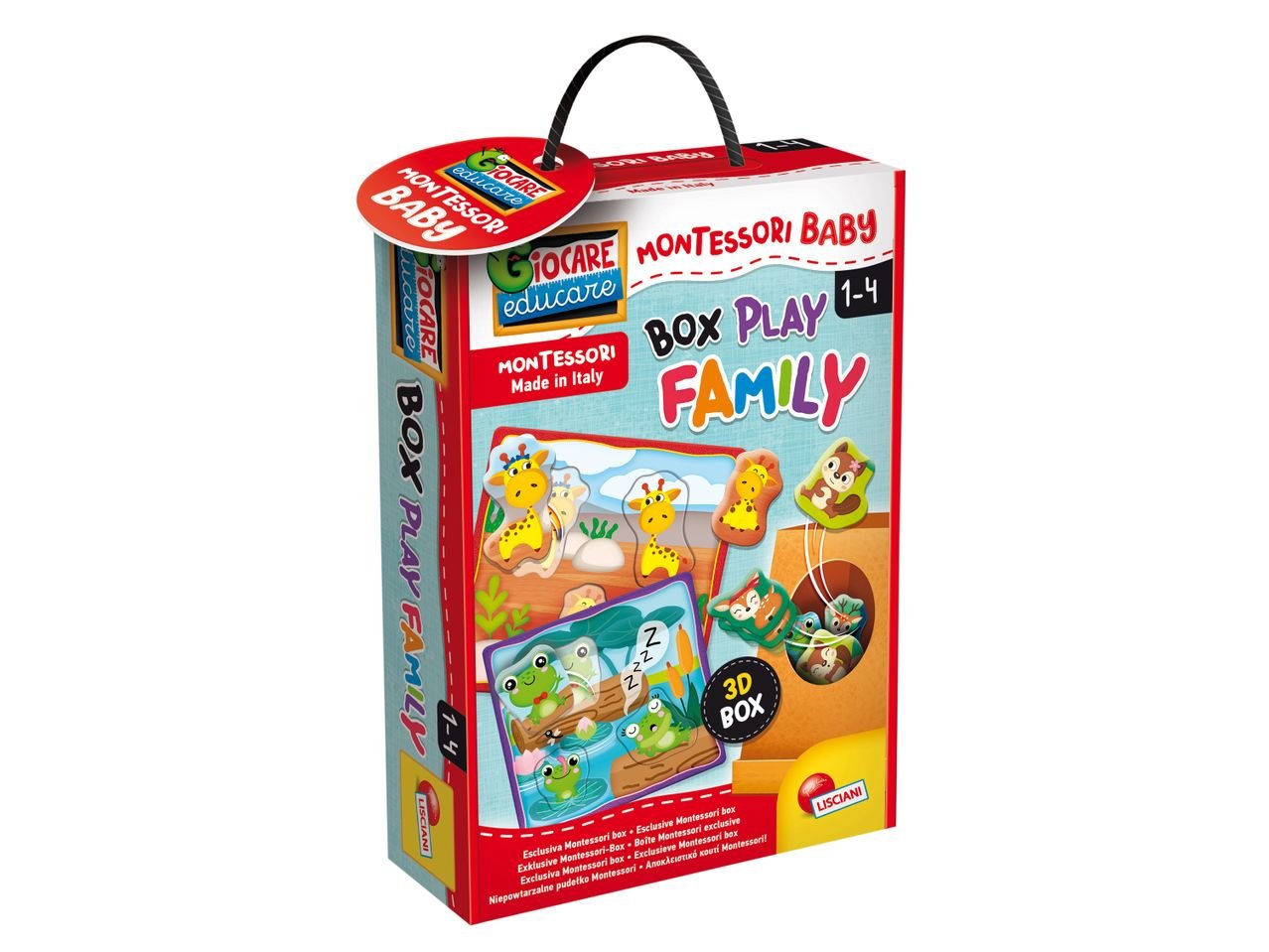 Gioco educativo Montessori