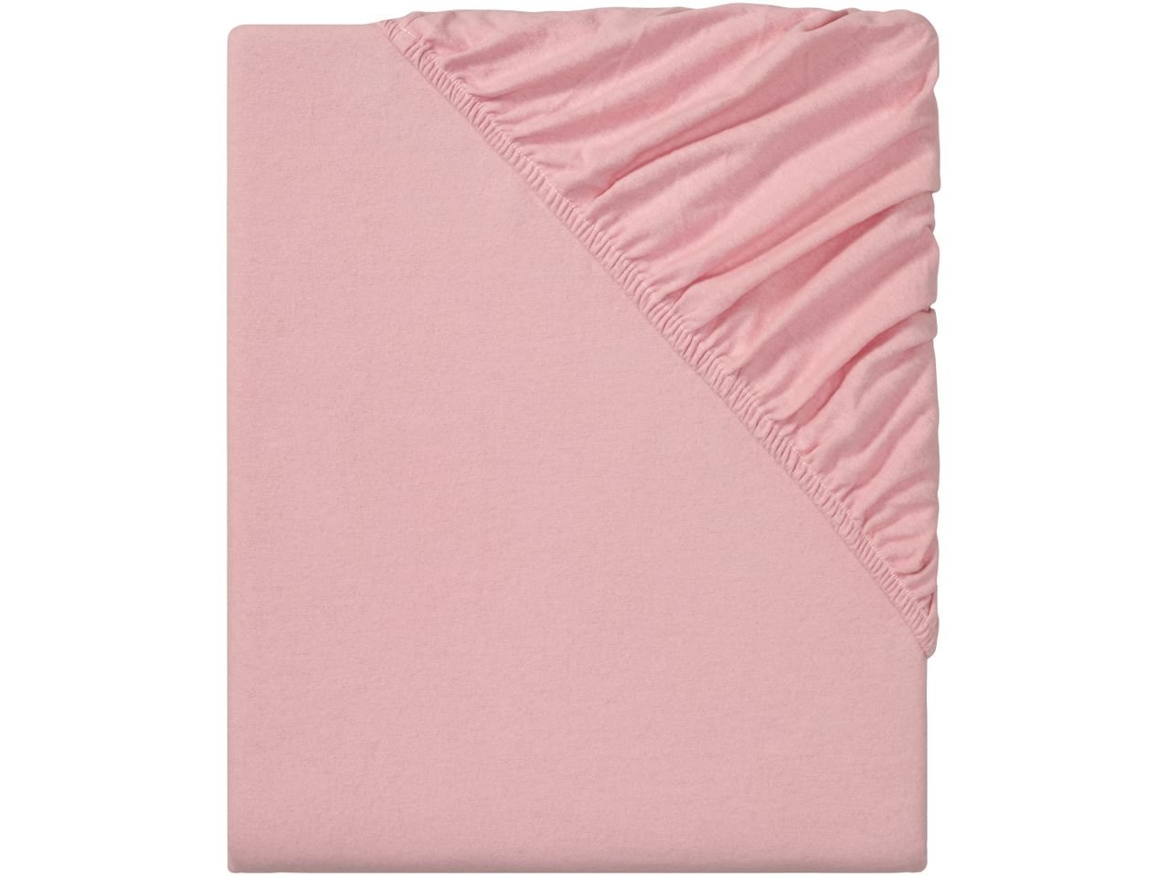 Lenzuolo con angoli matrimoniale in cotone felpato