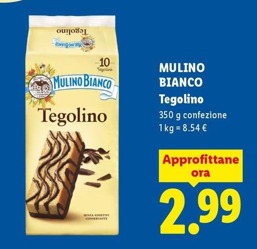 Mulino Bianco - Tegolino
