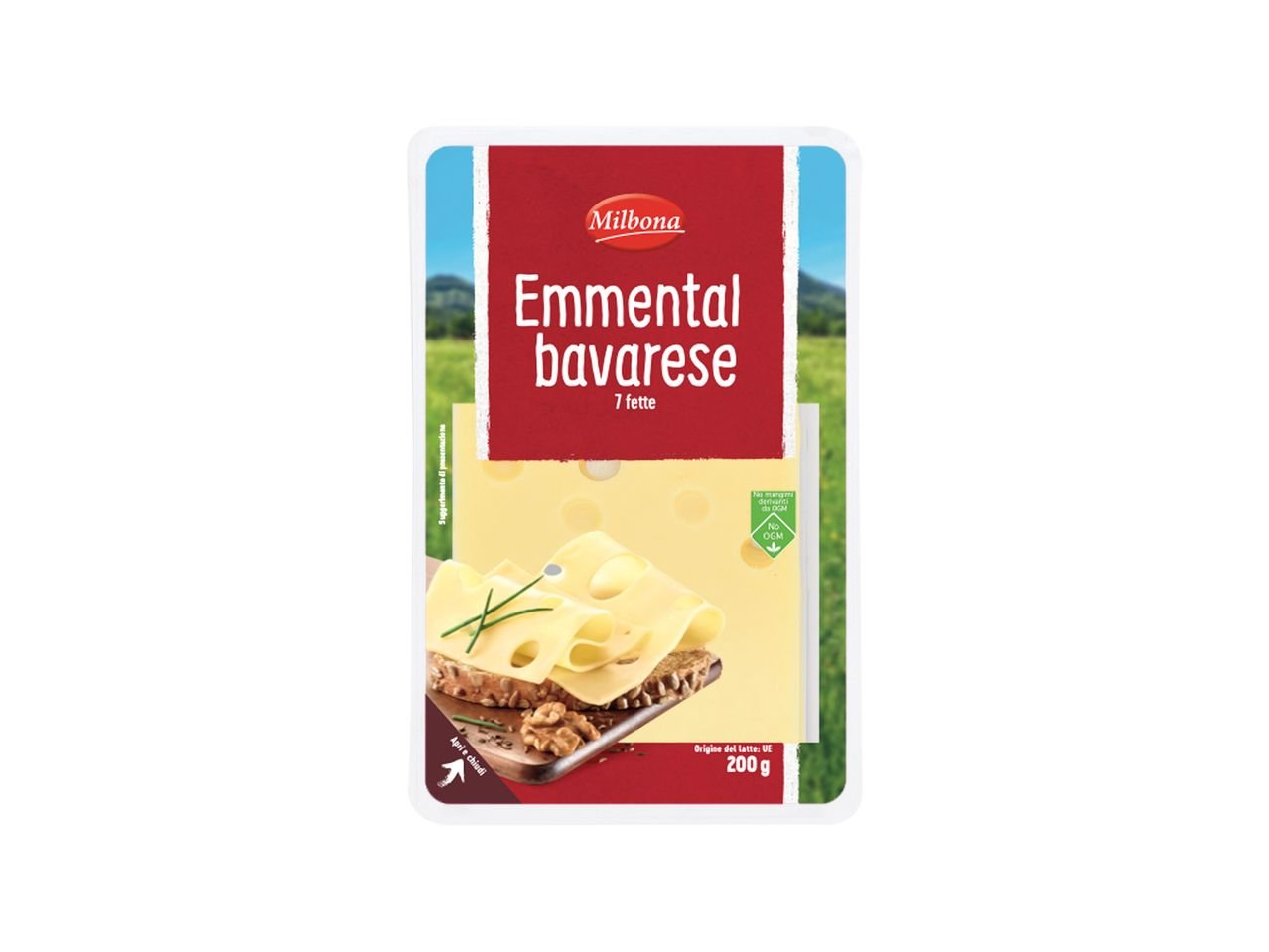 Emmental bavarese a fette