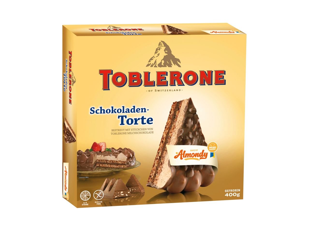 Torta Toblerone al cioccolato