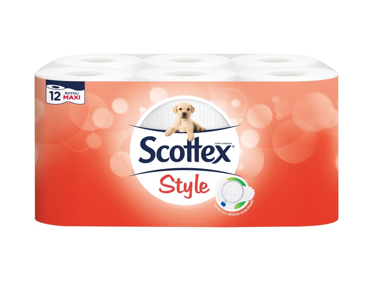 Scottex Toilettenpapier Style Maxi Rolle