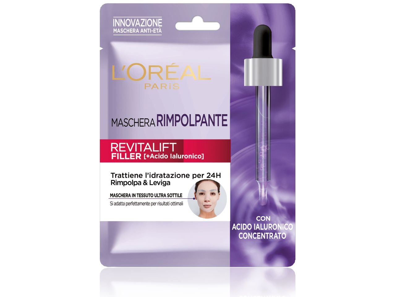 L'Oréal Revitalift maschera in tessuto viso Filler
