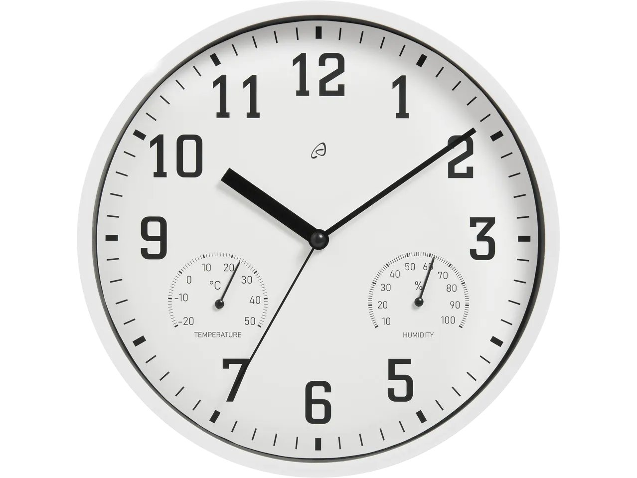 Orologio da parete con termometro ed igrometro