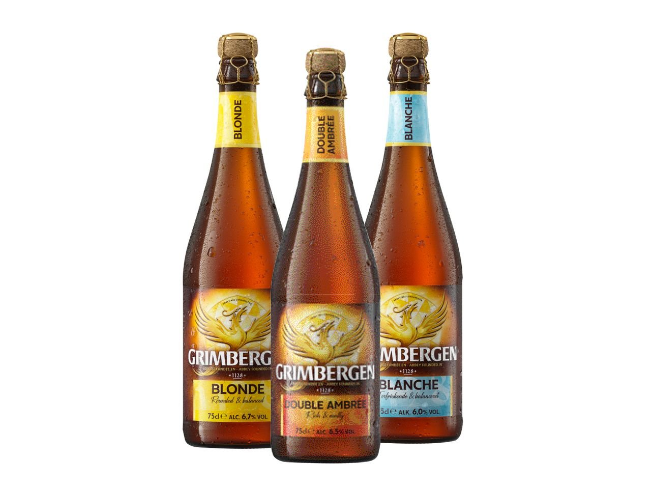 Birra Blonde, Double Ambrée o Blanche