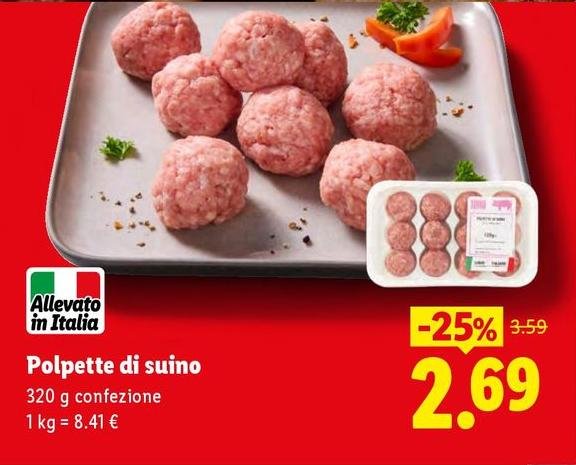 Polpette Di Suino