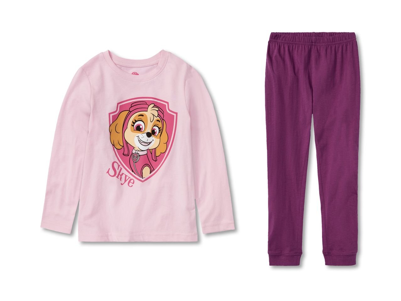 Pigiama da bambina "Snoopy, Peppa Pig, Paw Patrol"