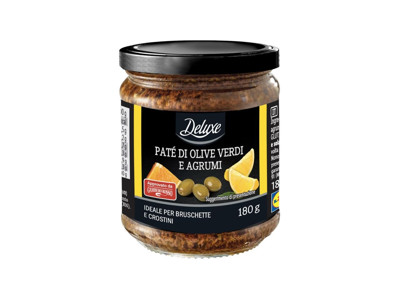 Paté di olive verdi agli agrumi