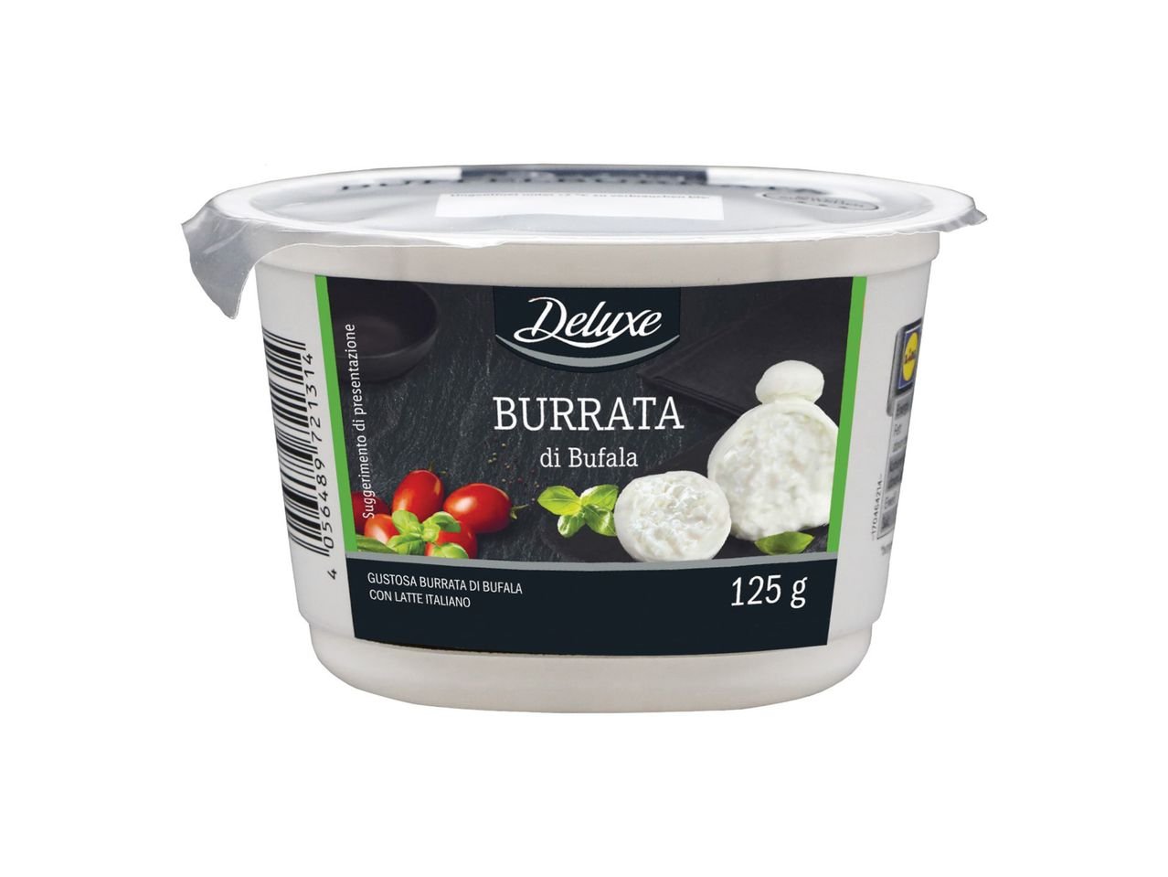 Burrata con latte di bufala